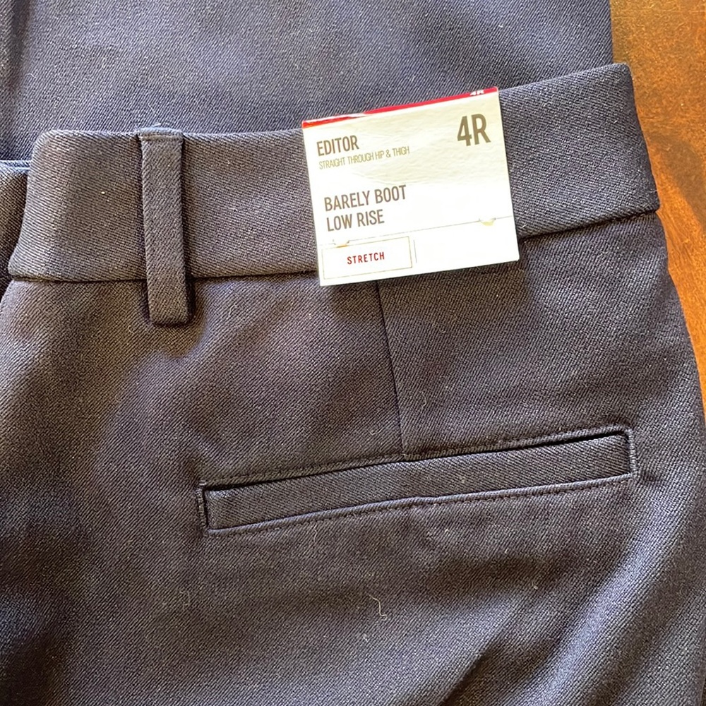 NWT Express Editor barely boot low rise size 4R